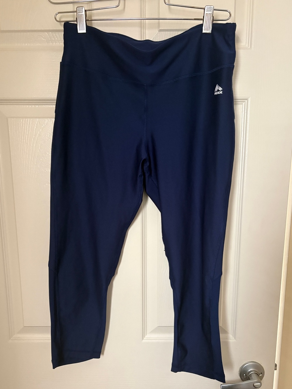 RBX Navy Cropped Athletic Leggings